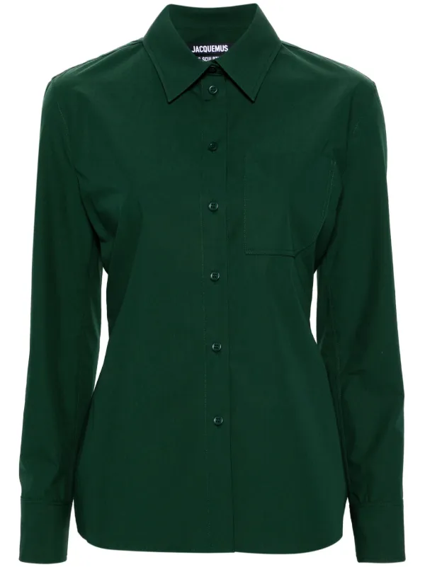 Jacquemus La Chemise De Costume シャツ | グリーン | FARFETCH JP