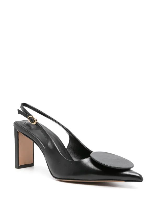 JACQUEMUS レス・スリングバック・デュエロ・ヒール Jacquemus Les Slingbacks Duelo Hautes 80mm パンプス