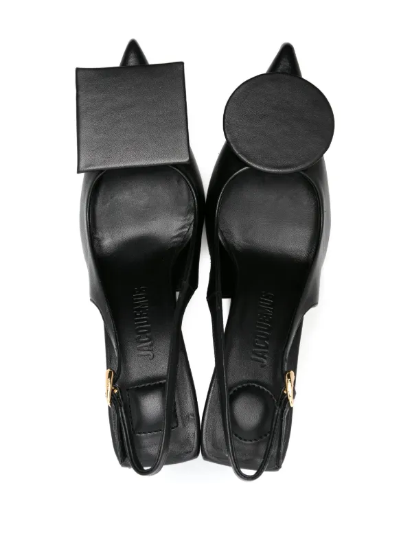 JACQUEMUS ジャックムス BLACK/BLACK HEELS 38