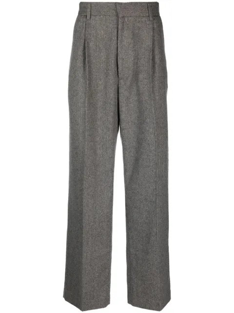 Winnie NY wool-mohair straight trousers