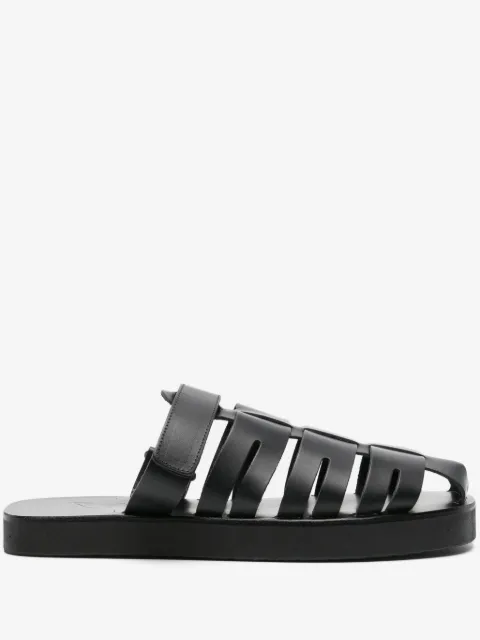 Ancient Greek Sandals Filoklis flat leather sandals
