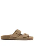 Ancient Greek Sandals Diogenis slides - Green