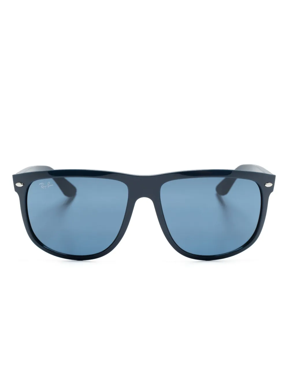 Ray Ban Boyfriend Square-frame Sunglasses In Blue
