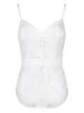 ERES Flocon lace bodysuit - White