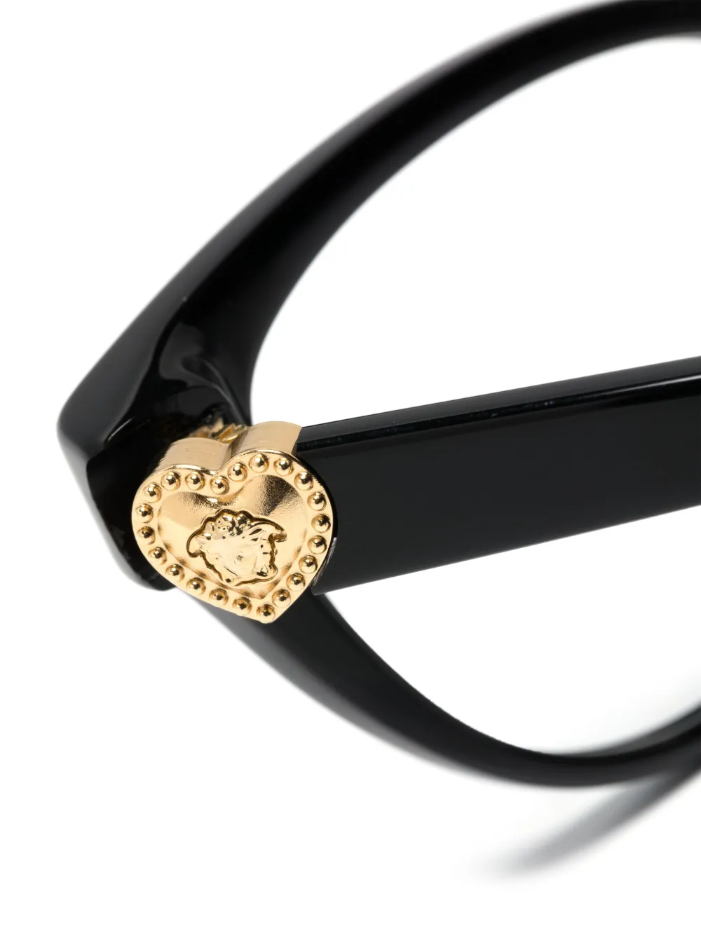 Versace Kids Medusa bril met cat-eye montuur Zwart