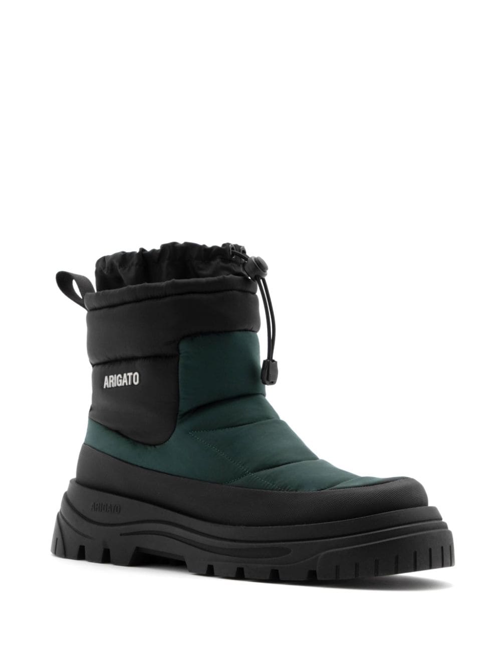 Shop Axel Arigato Blyde Padded Ankle Boots In Green