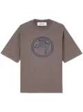 AMBUSH emblem-print organic-cotton T-shirt - Grey