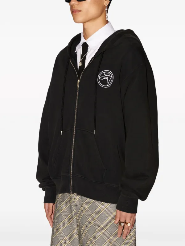 AMBUSH パーカー スウェット ロゴ トップス ブラック AMBUSH ロゴ パーカー | ブラック | FARFETCH JP