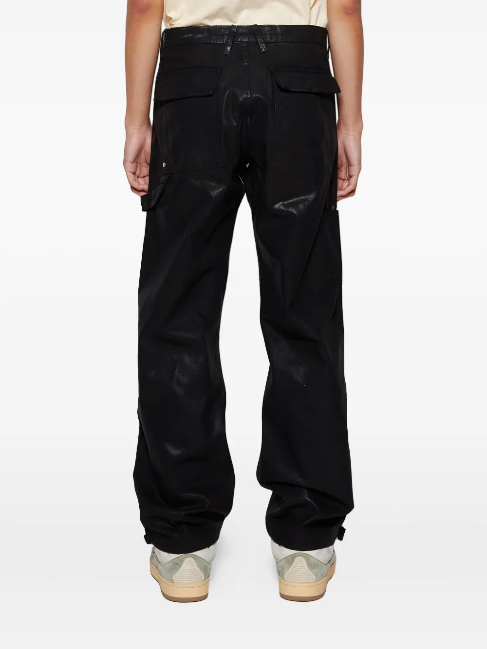 RHUDE Reza jeans met dubbele knie Zwart