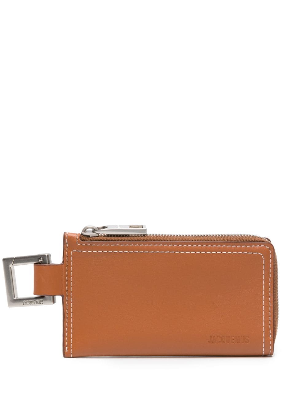 Jacquemus Le Porte Leather Wallet In Brown