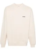 Jacquemus Le Sweatshirt Gros Grain cotton top - Neutrals