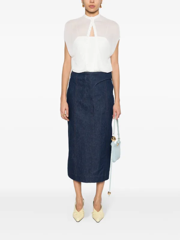 Jacquemus Le Haut Capa ニットトップ | ホワイト | FARFETCH JP