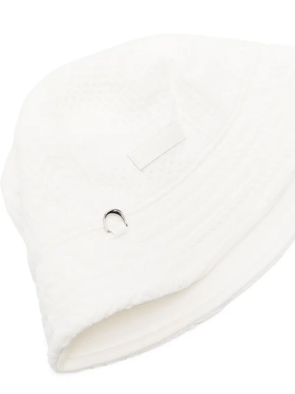 ハット JACQUEMUS 'Le Bob Belo' bucket hat Jacquemus Le Bob Belo Bucket Hat | White | FARFETCH