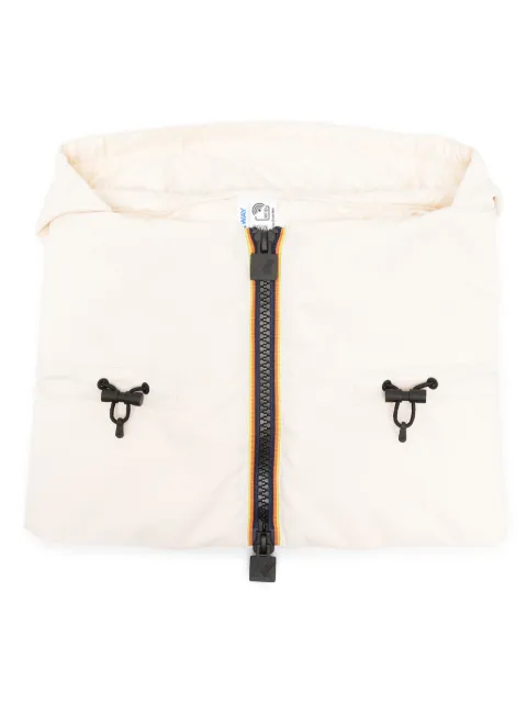 K-Way hooded zip-up scarf