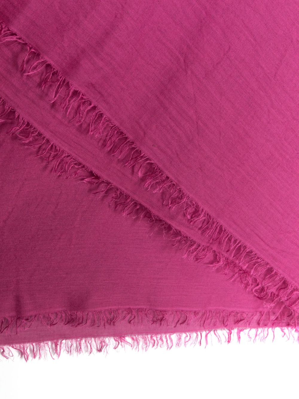 Shop Faliero Sarti Azzurrina Fine-knit Fringed Scarf In Violett