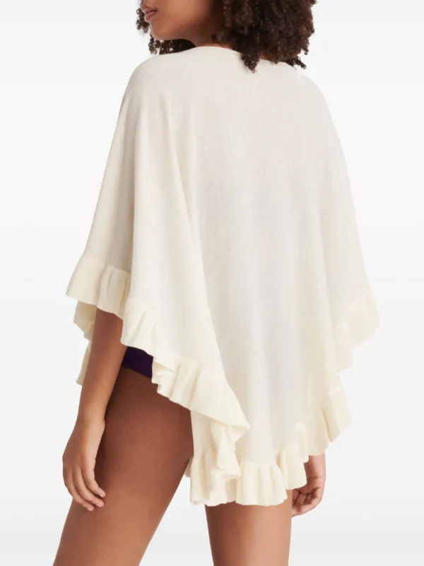 ジャケット・アウター notconventional t/r shirring poncho NOT CONVENTIONAL T/R shirring poncho