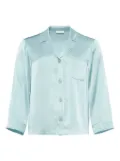 ERES Convive silk pyjama shirt - Blue