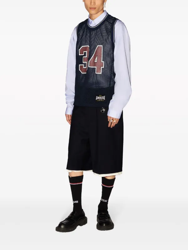 AMBUSH 34 Mesh Tank Top | Blue | FARFETCH