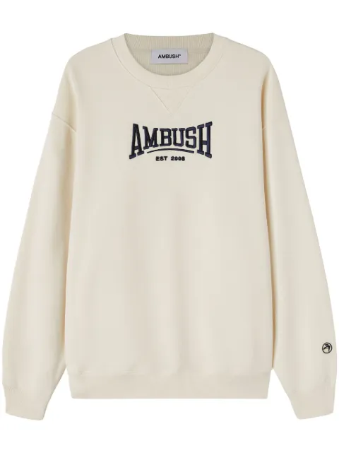 AMBUSH sudadera con logo bordado