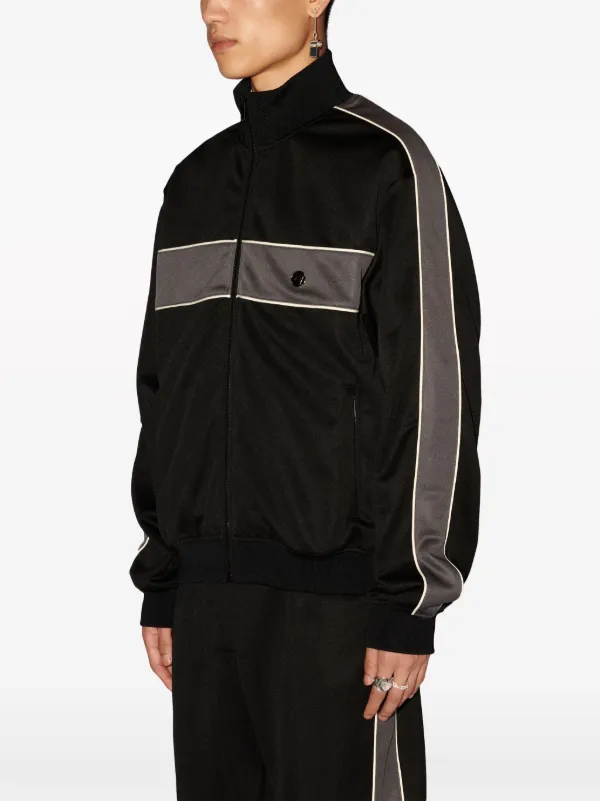 AMBUSH high-neck Striped Track Jacket - Farfetch