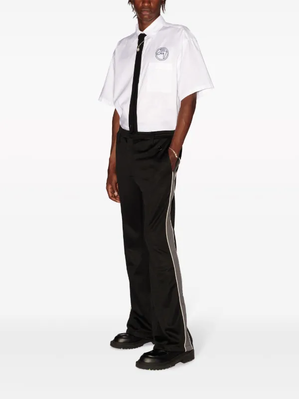 AMBUSH side-stripe Track Pants | Grey | FARFETCH JO