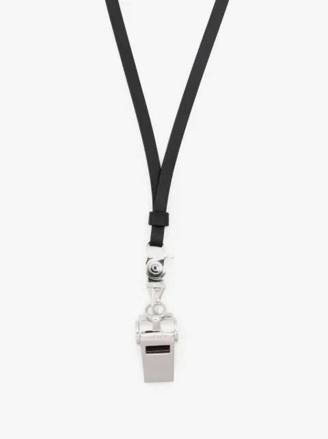 AMBUSH collar con dije de silbato