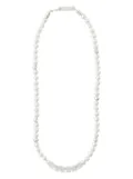 AMBUSH letterbox pearl-detail necklace - White