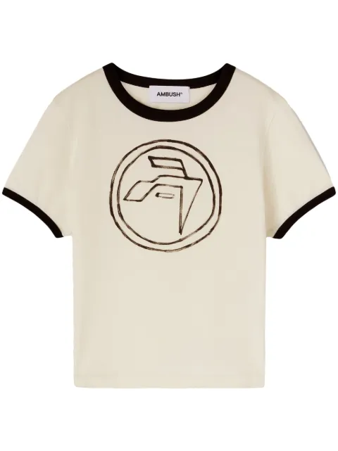 AMBUSH hand-print organic cotton T-shirt