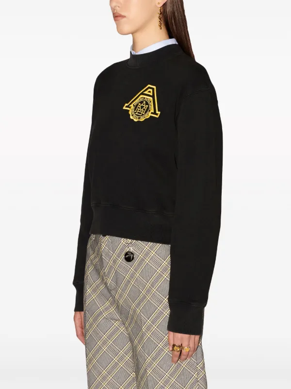 AMBUSH ロゴ スウェットシャツ | ブラック | FARFETCH JP