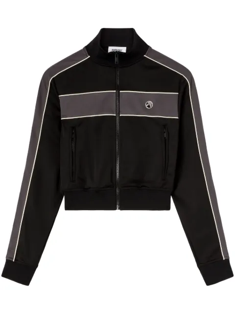 AMBUSH zip-up striped sweatshirt