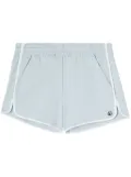 AMBUSH logo-plaque running shorts - Blue