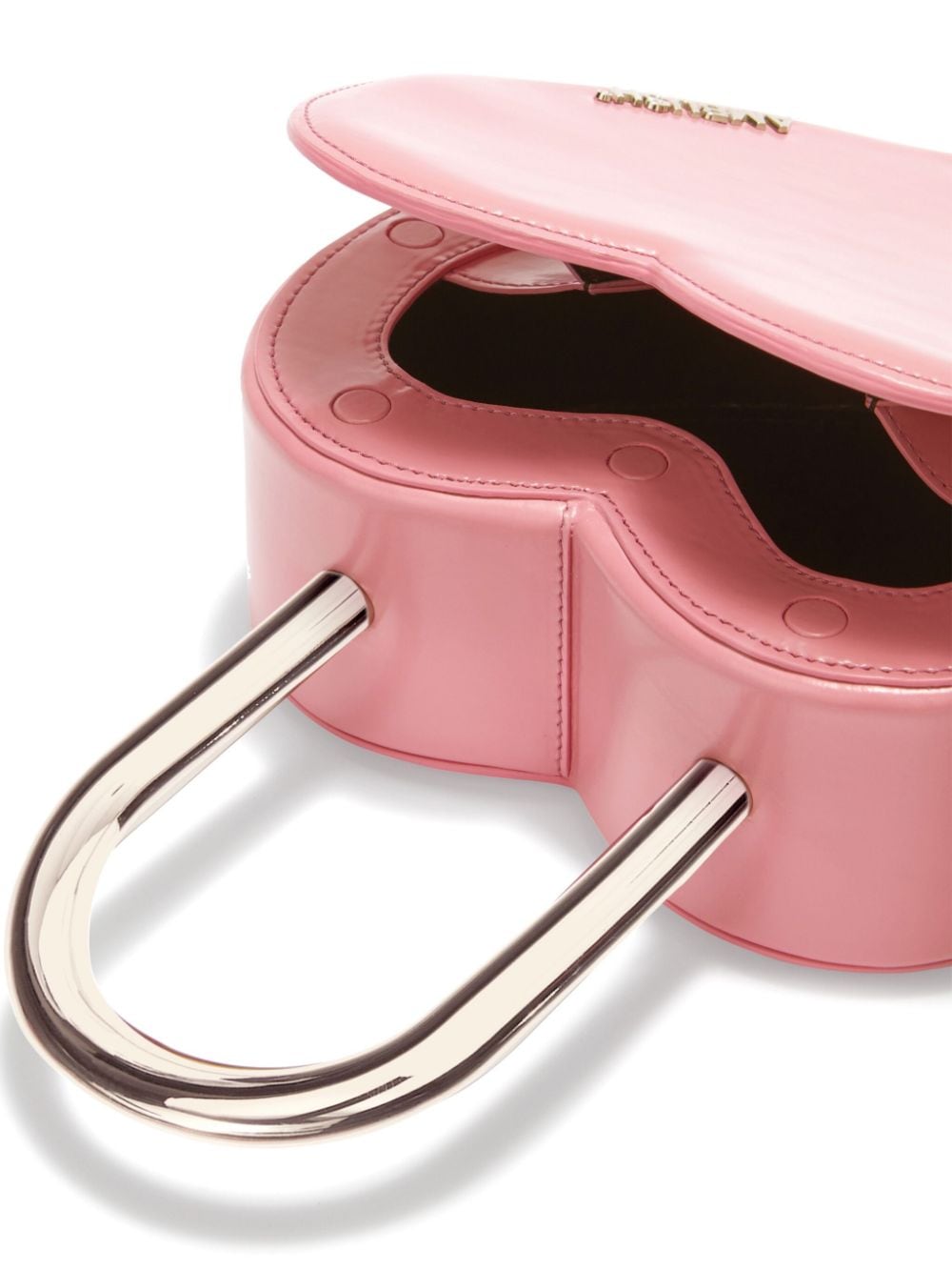 AMBUSH Heart Padlock leren shopper Roze