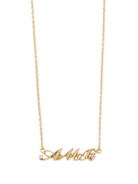 AMBUSH collar con placa del logo
