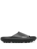 AMBUSH logo-print ridged-sole slides - Black