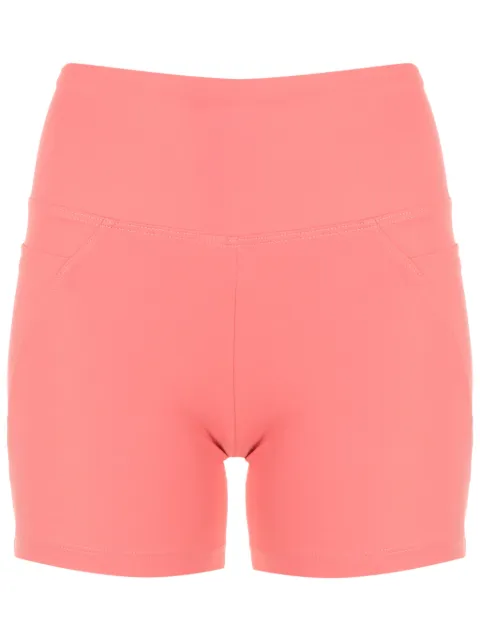 Track & Field Short cintura alta com logo