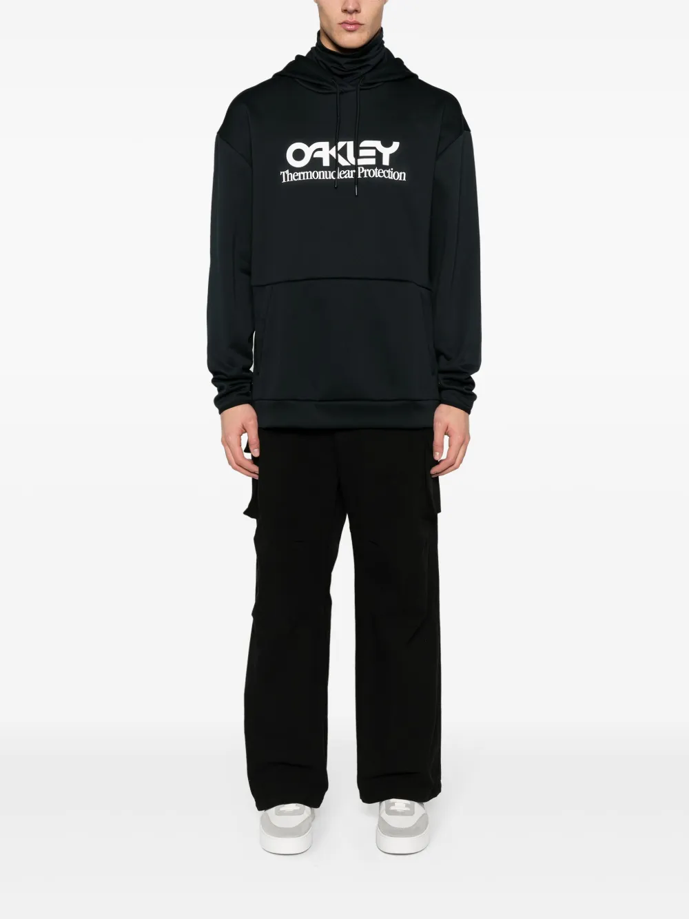 Oakley Rider Long 2.0 hoodie met logoprint Zwart