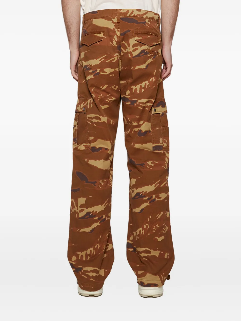 Rhude Tiger Camouflage-pattern Trousers In Animal Print