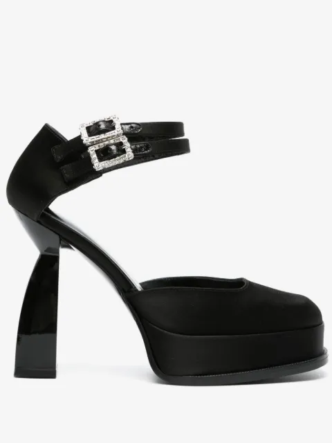 Nodaleto Angel Y satin pumps