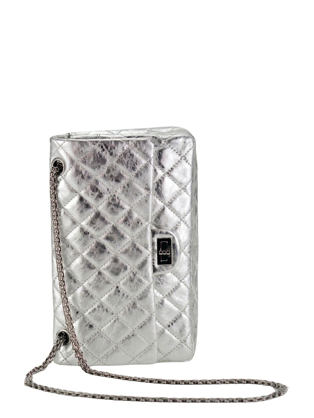 Cheap HOT SALE CHANEL 2.55 quilted leather shoulder bag Women