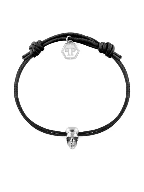 Philipp Plein браслет с декором Skull