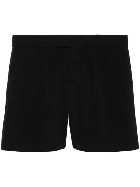 Gucci shorts con aplique del logo 