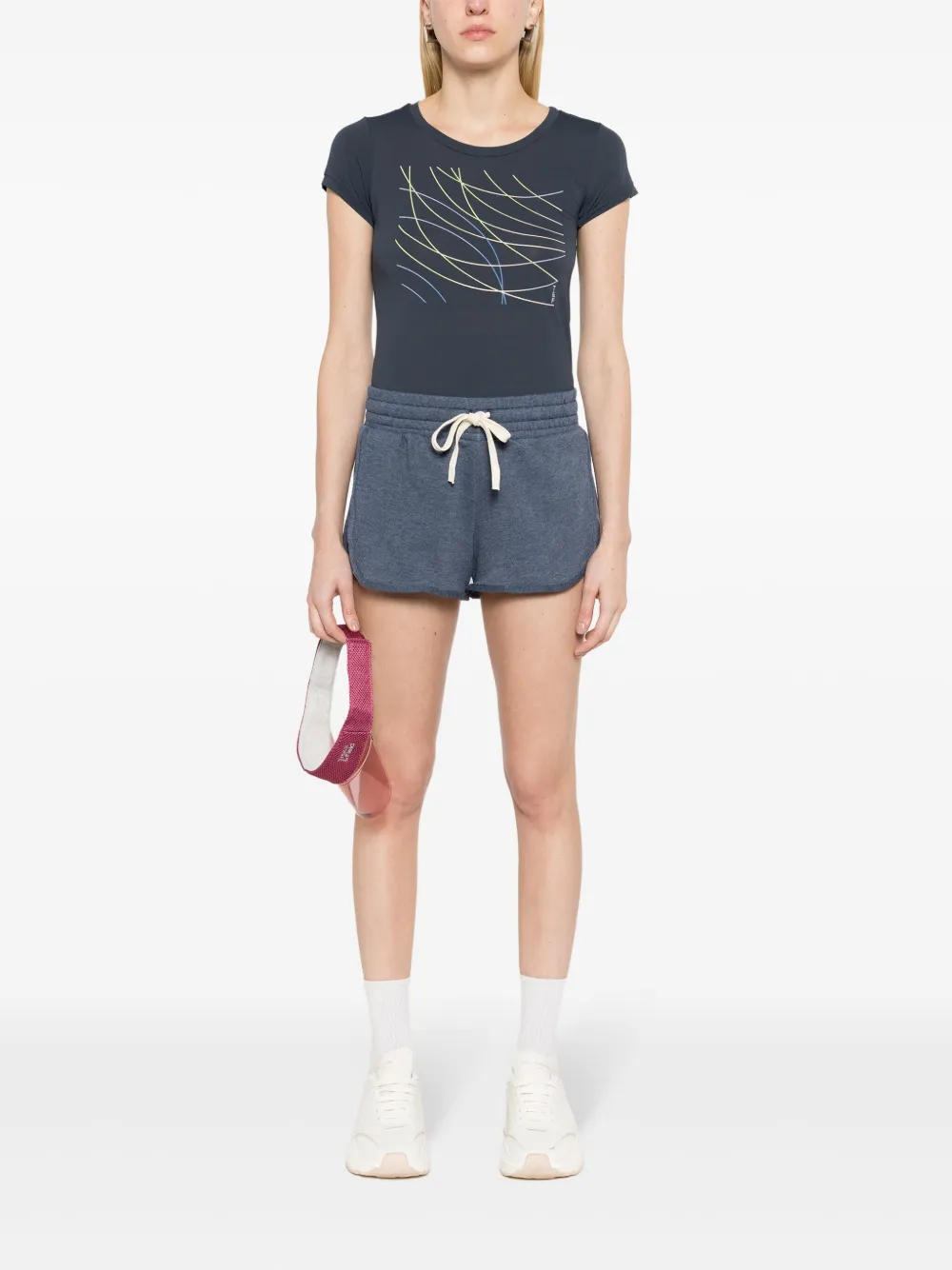 Track & Field Short com efeito mescla | Shorts | Image 2