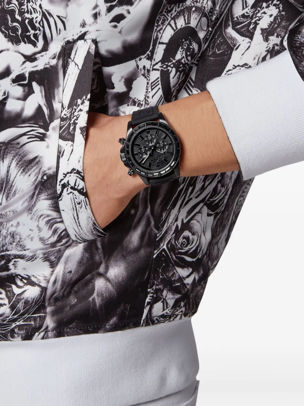 Philipp Plein Nobile Racing 43 mm - Zwart