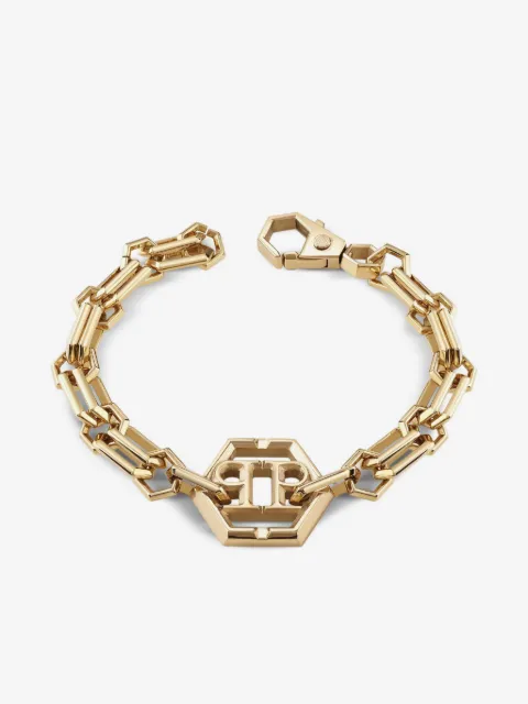 Philipp Plein pulsera de cadena Unity