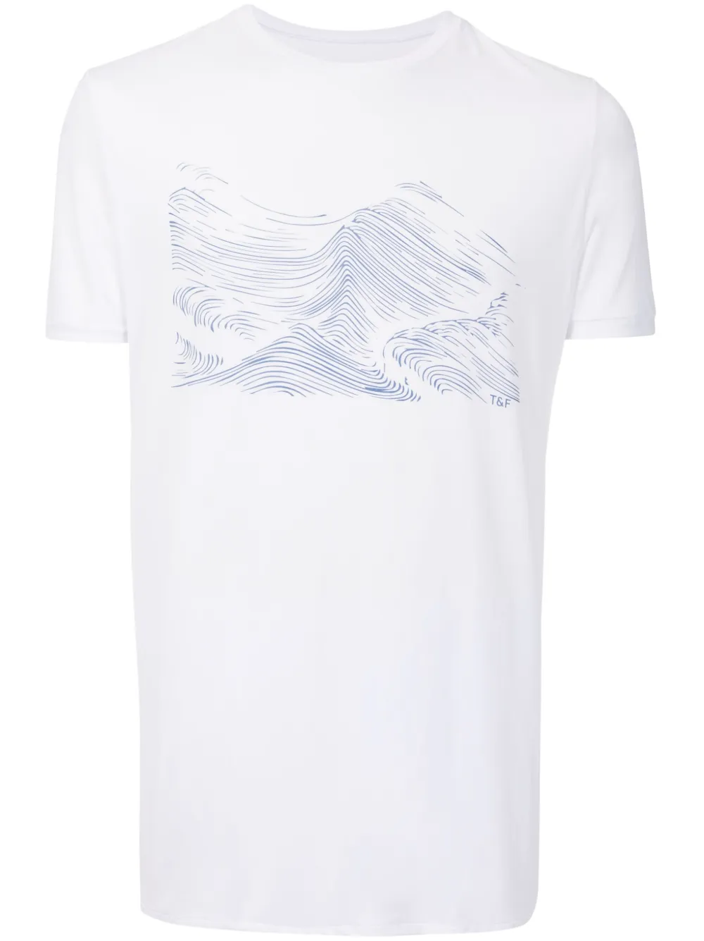 Track & Field Camiseta Thermodry® com estampa gráfica | Branco | Image 1