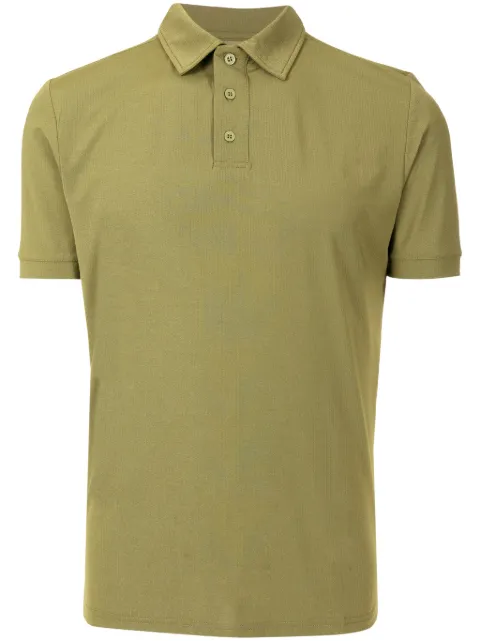Track & Field Camisa polo em mesh