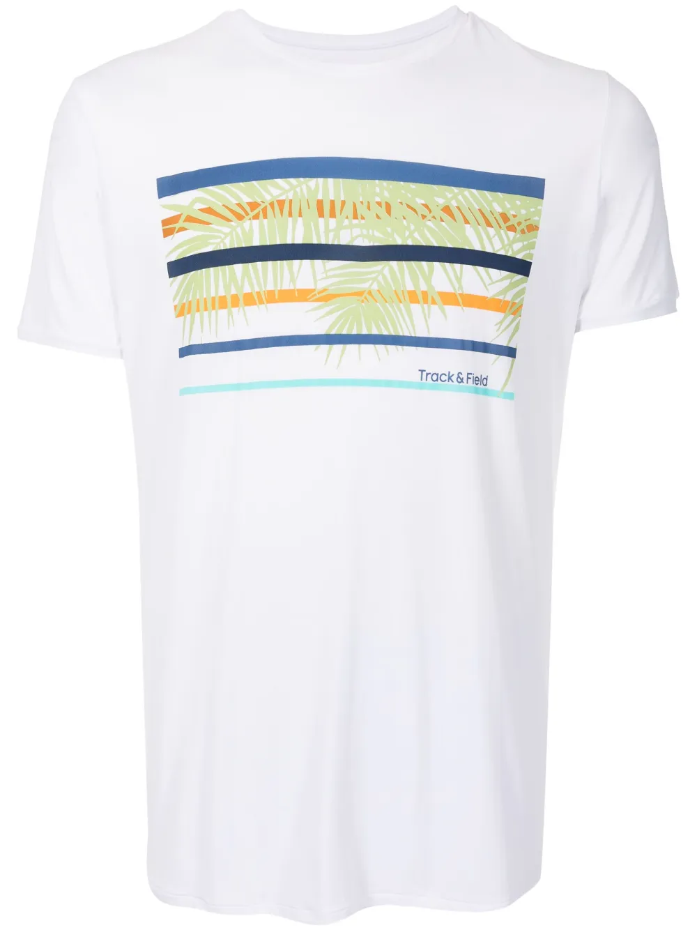 Track & Field Camiseta Thermodry® com estampa gráfica | Branco | Image 1