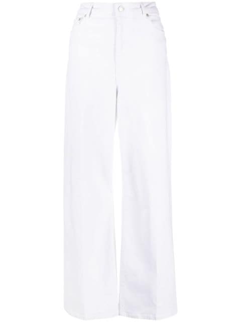 Officine Generale Ginger mid-rise wide-leg jeans