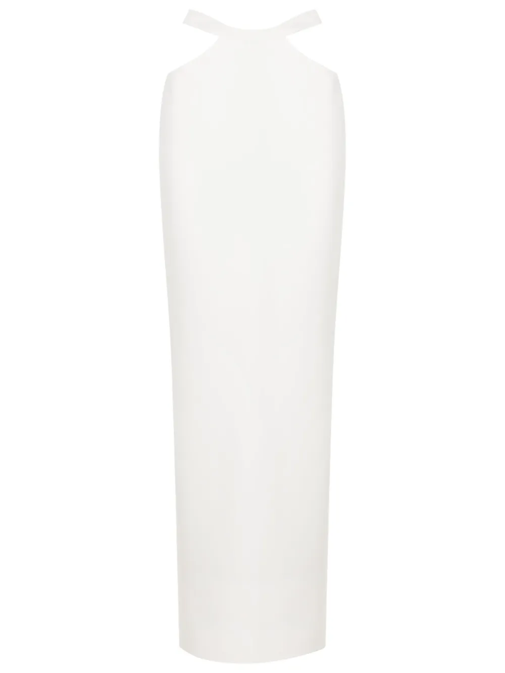 Mônot Saia longa com recortes vazados | Branco | Image 1