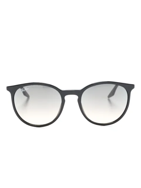 Ray-Ban round-frame thin-arms sunglasses